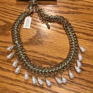 Park Lane pearl and gold necklace